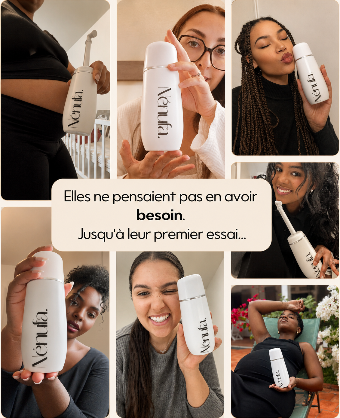 Douchette intime Nénufa